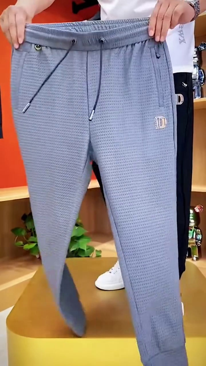 Men's Solid Pure Cotton Joggers