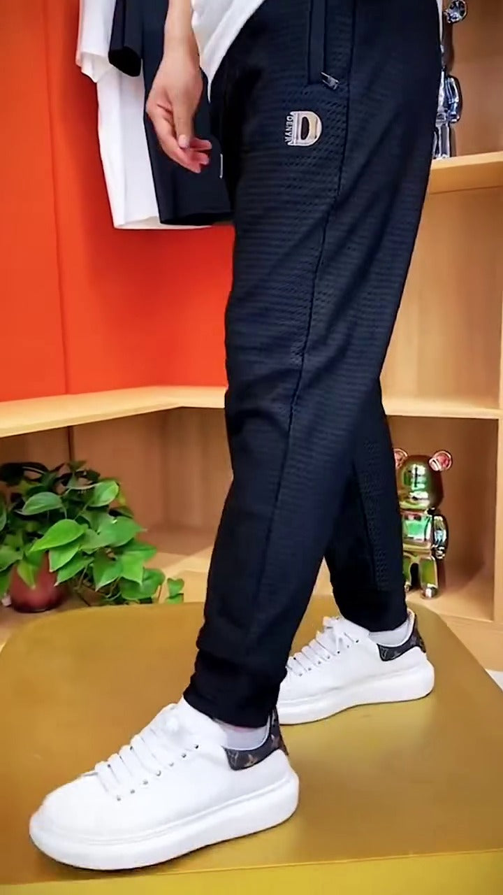 Men's Solid Pure Cotton Joggers
