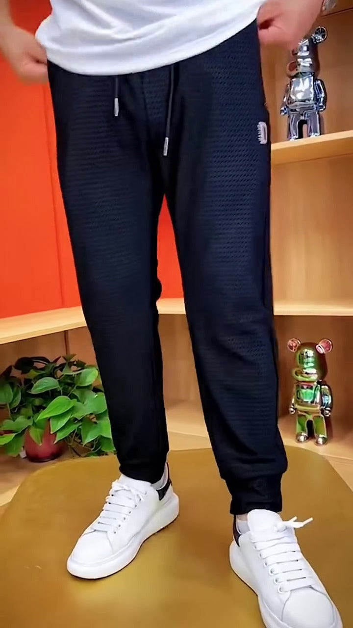 Men's Solid Pure Cotton Joggers