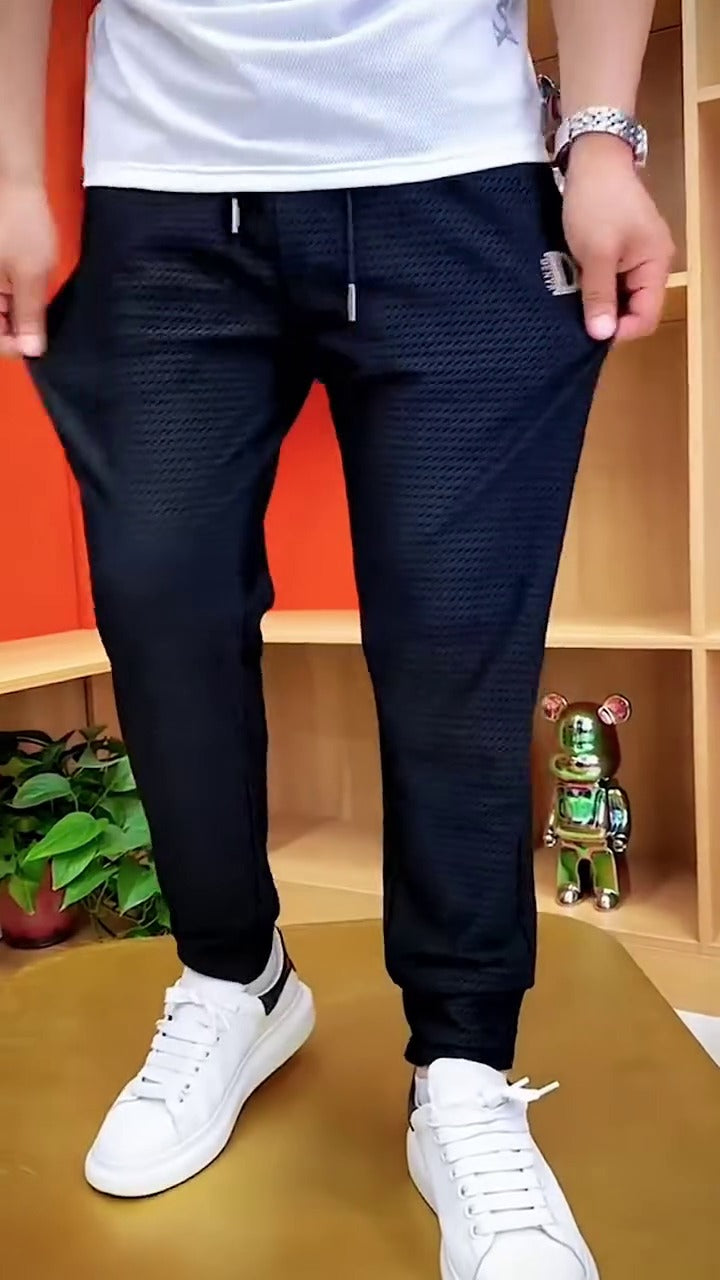 Men's Solid Pure Cotton Joggers